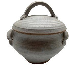 Wheel Thrown  Vintage Pottery Tureen from Walker Pottery Works